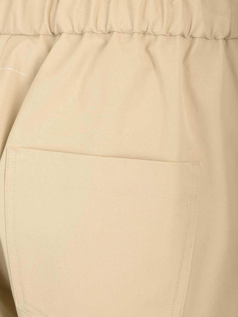 Straight Pants Trousers Beige