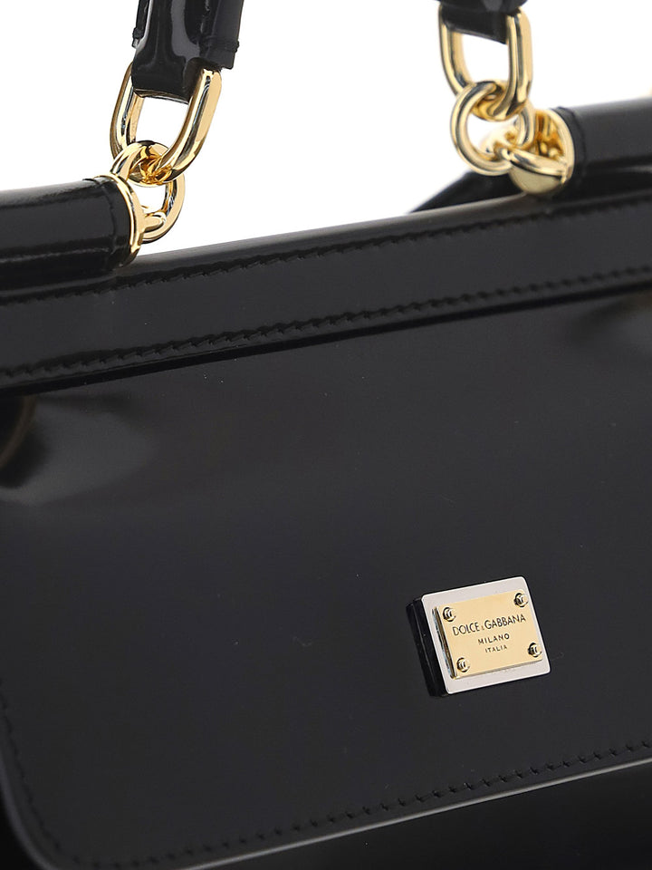 Sicily patent leather handbag