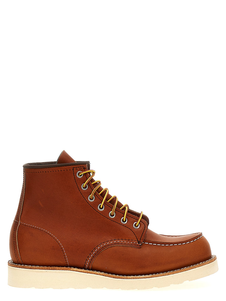 Classic Moc Boots, Ankle Boots Brown