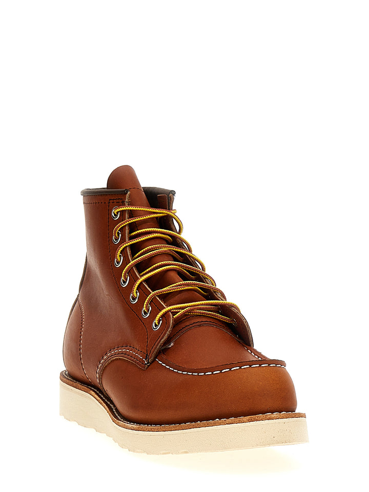 Classic Moc Boots, Ankle Boots Brown