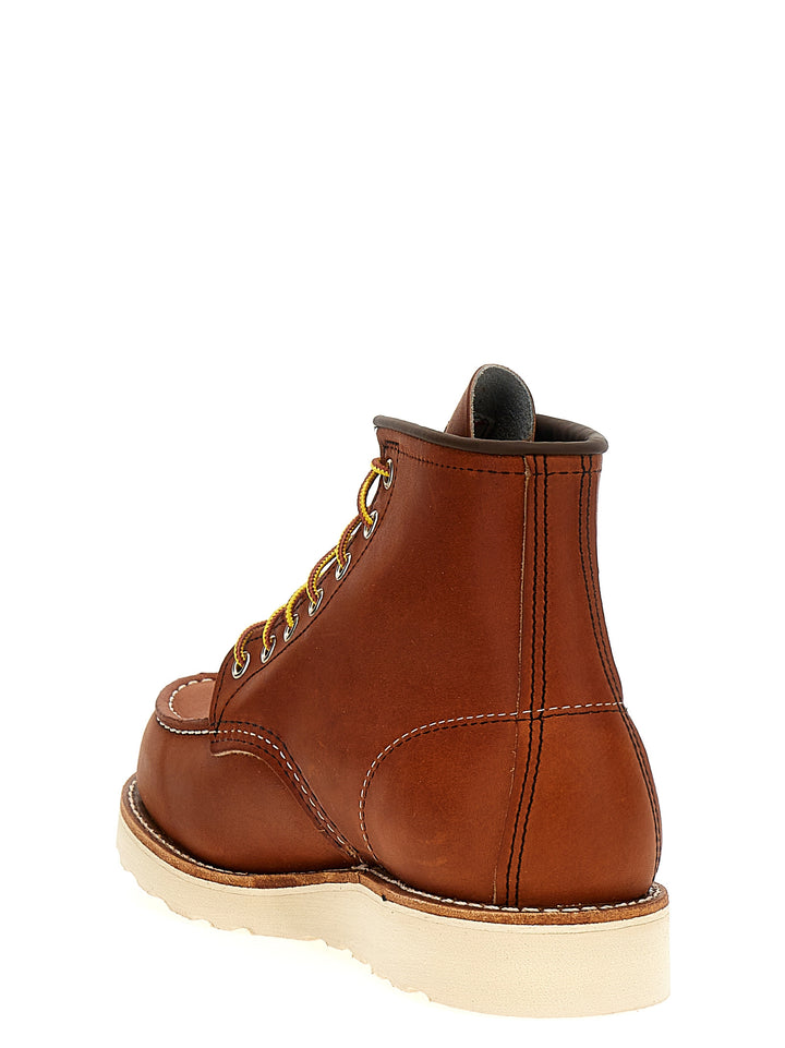 Classic Moc Boots, Ankle Boots Brown