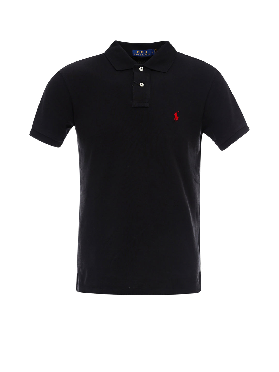 Cotton polo shirt with logo