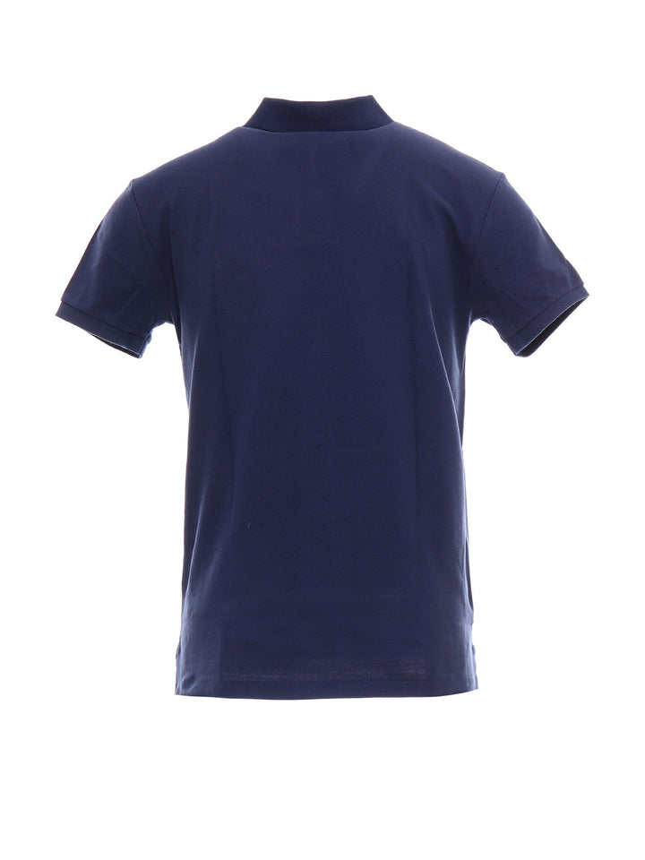 Cotton polo shirt with logo