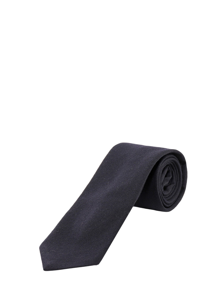 Wool and cotton tie