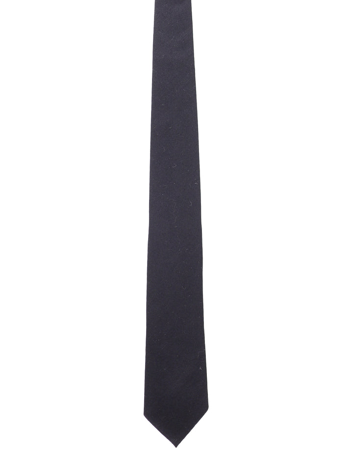 Wool and cotton tie