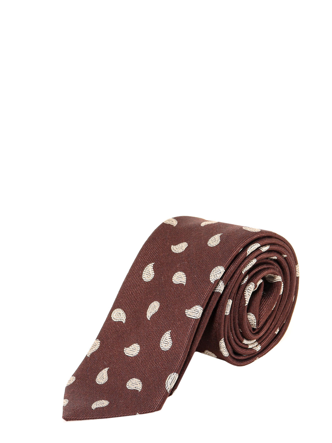 Wool and silk tie