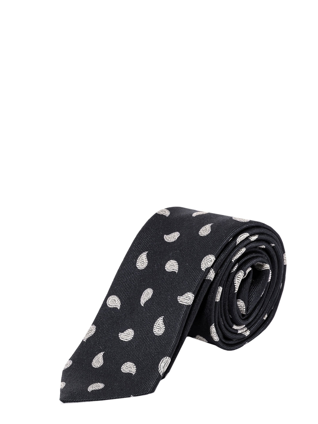 Wool and silk tie