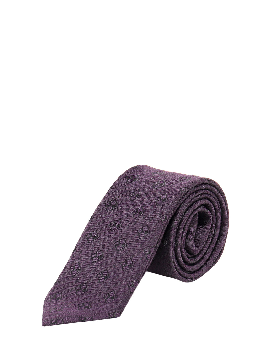 Wool and silk tie