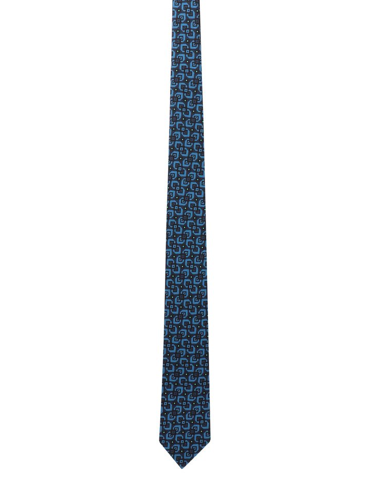 Wool and silk tie