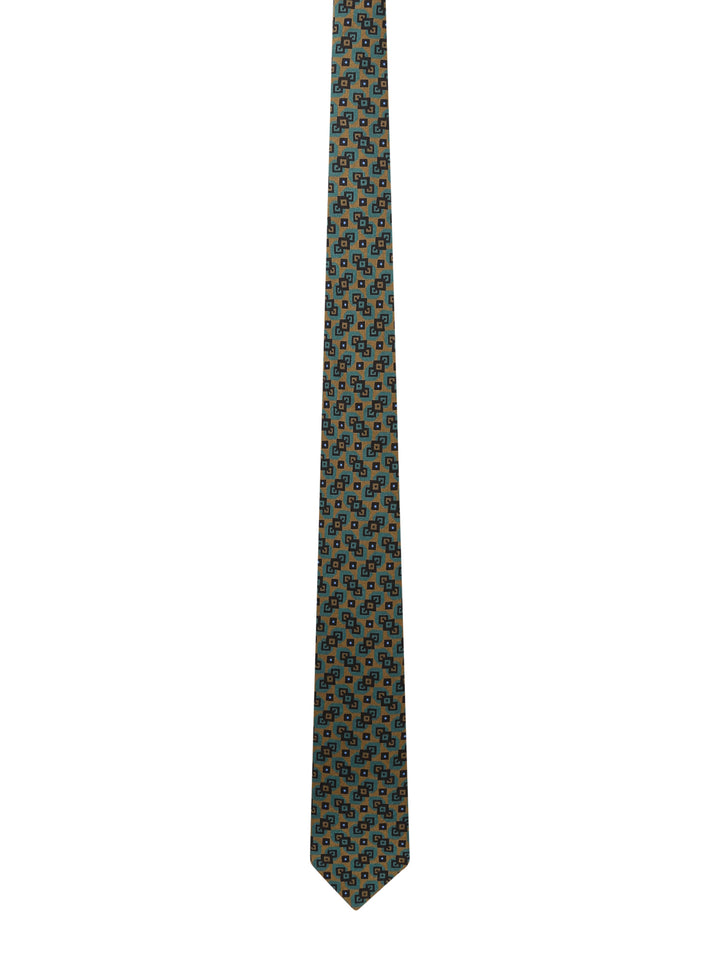 Wool and silk tie