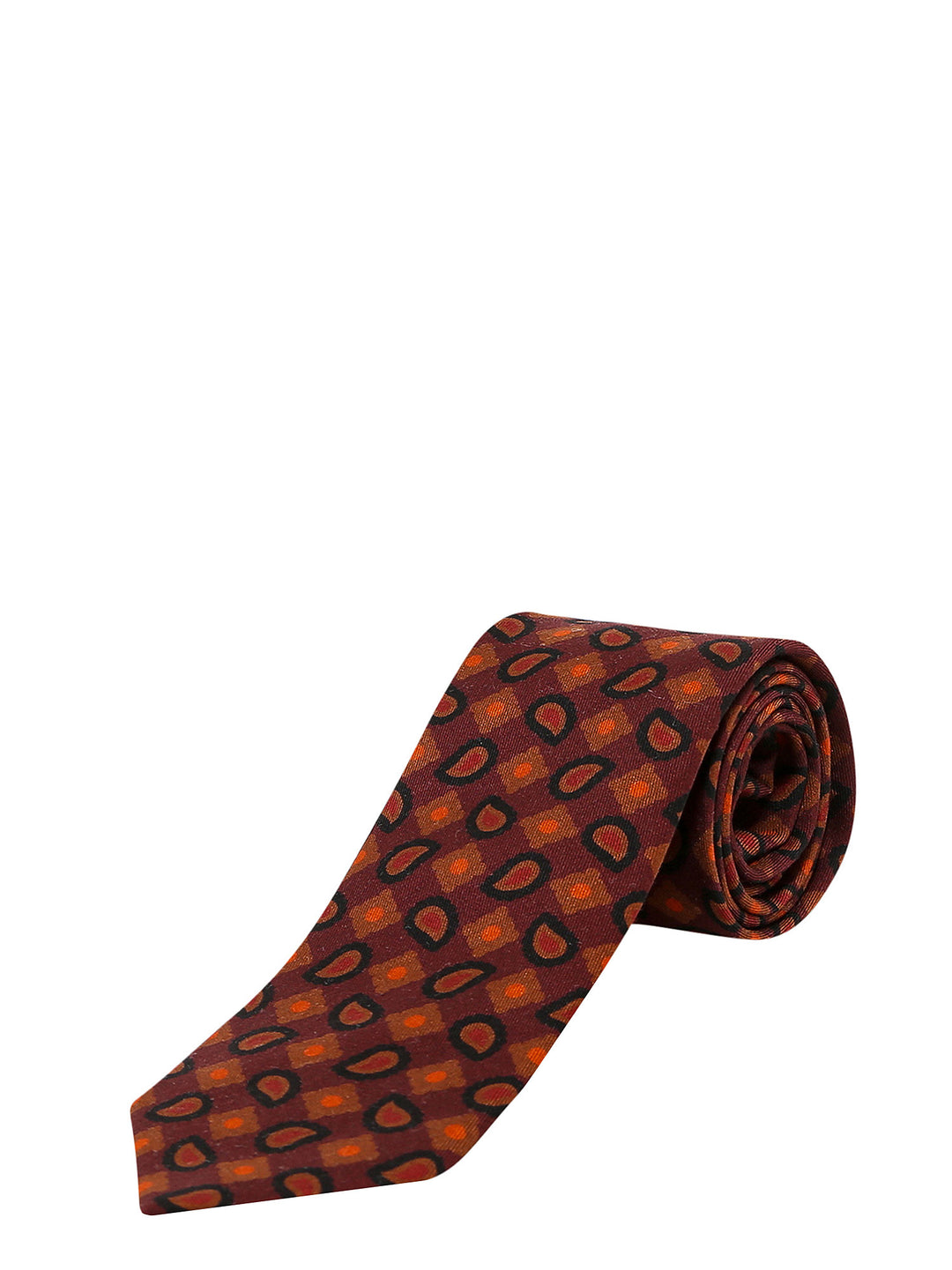 Wool and silk tie