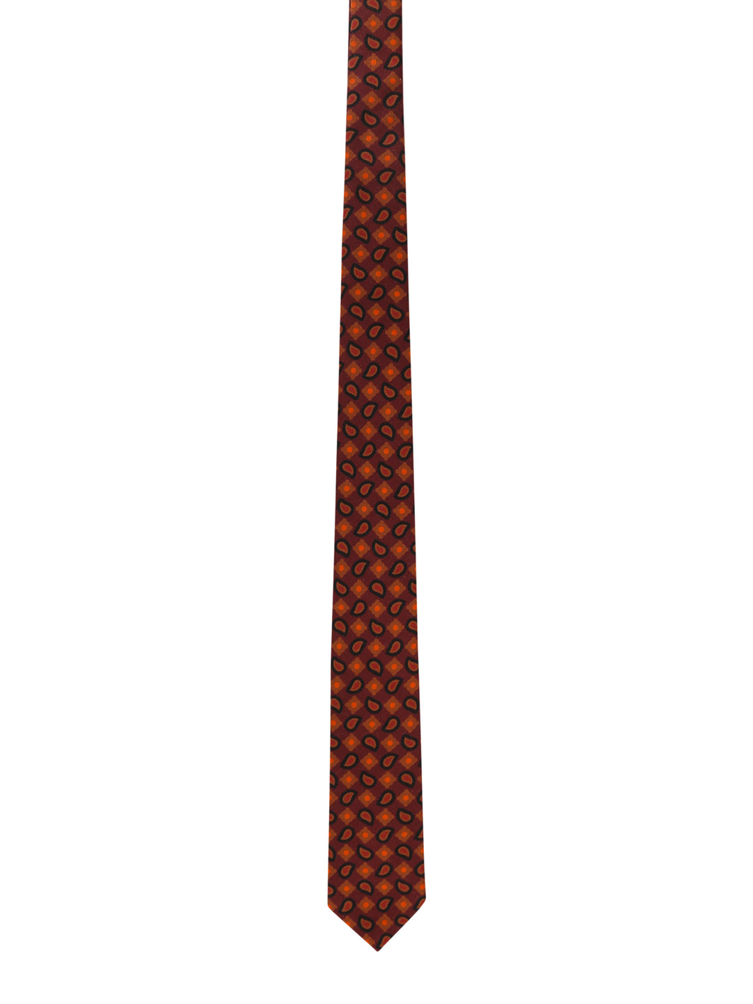 Wool and silk tie