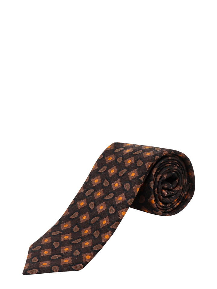 Wool and silk tie