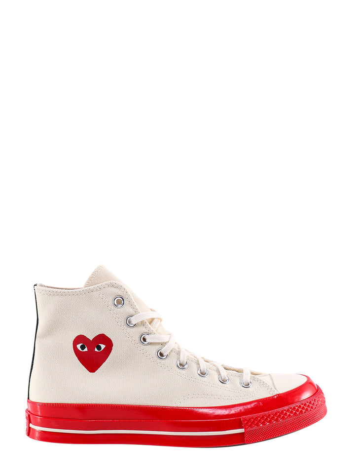 Chuck 70 CDG HI canvas sneakers with iconic heart print