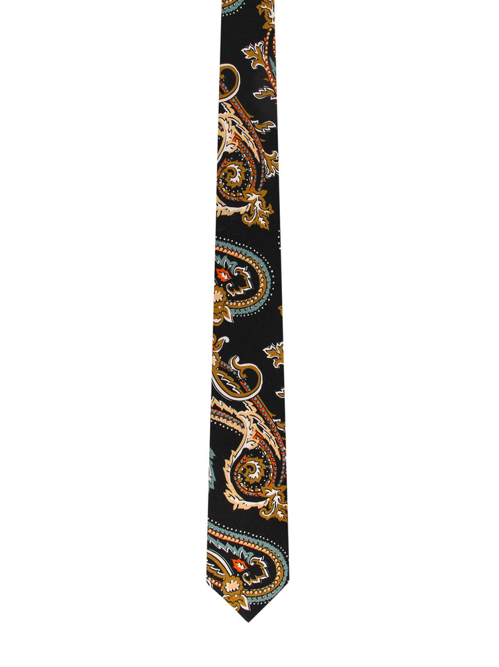 Wool and silk tie