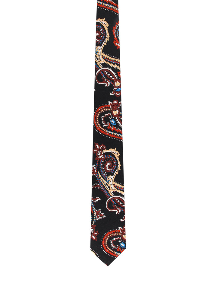 Wool and silk tie