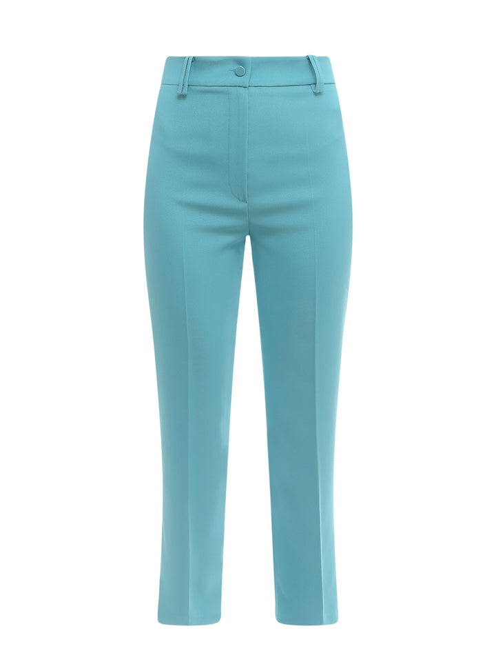 Colored fabric trouser