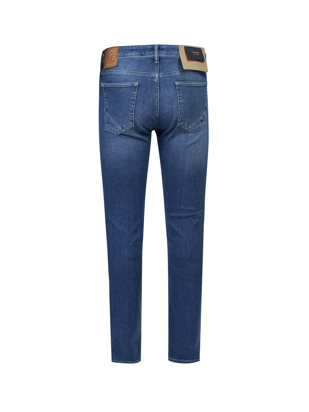 Slim fit stretch cotton jeans