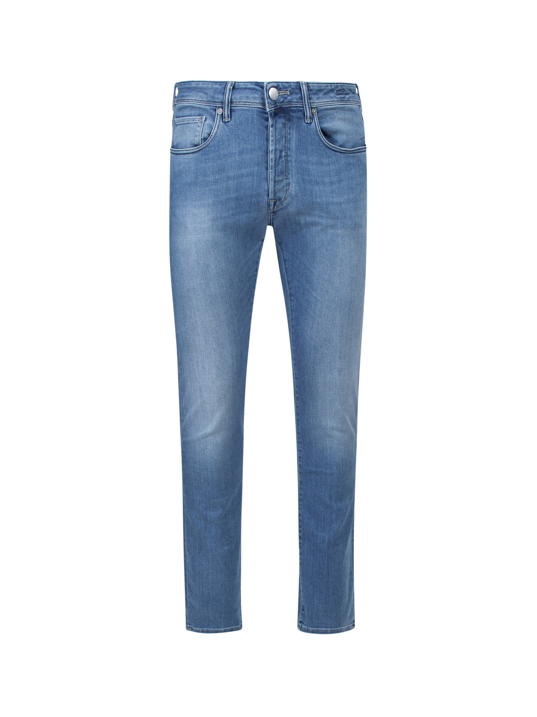 Slim fit stretch cotton jeans