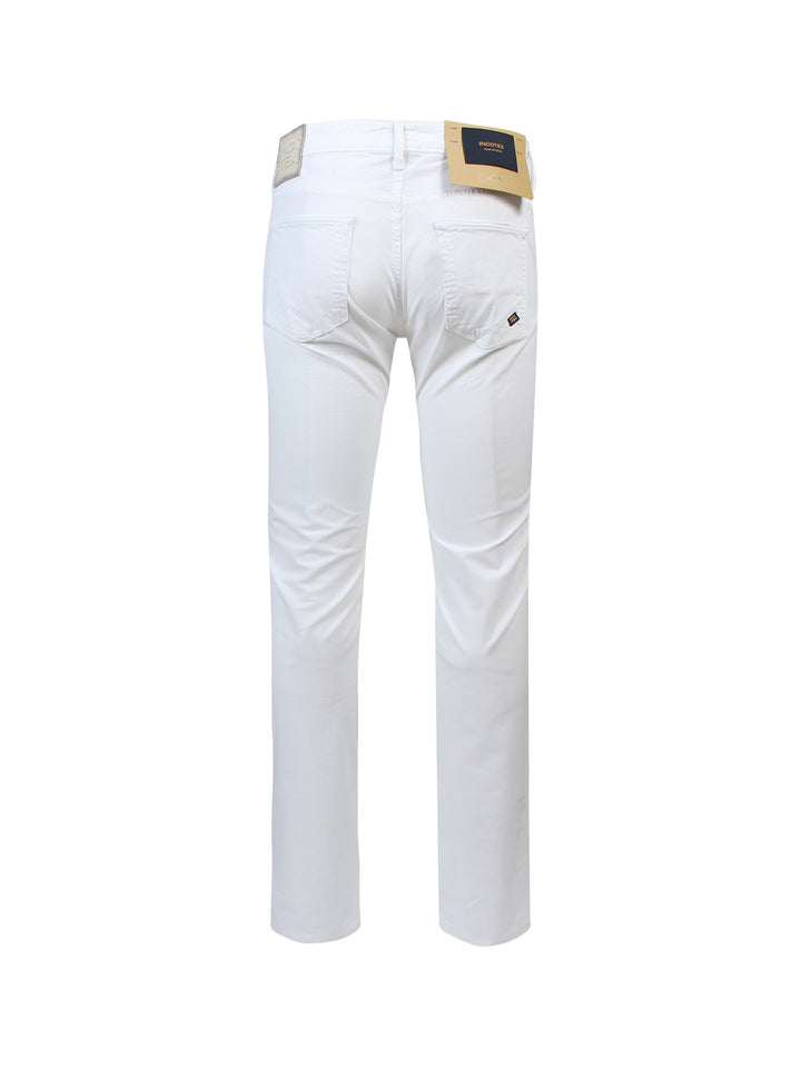 Stretch cotton trouser