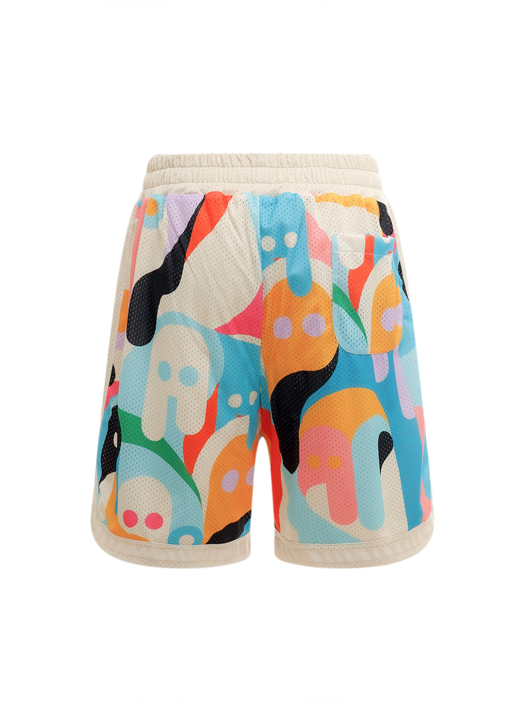 Nyon bermuda shorts with multicolor print