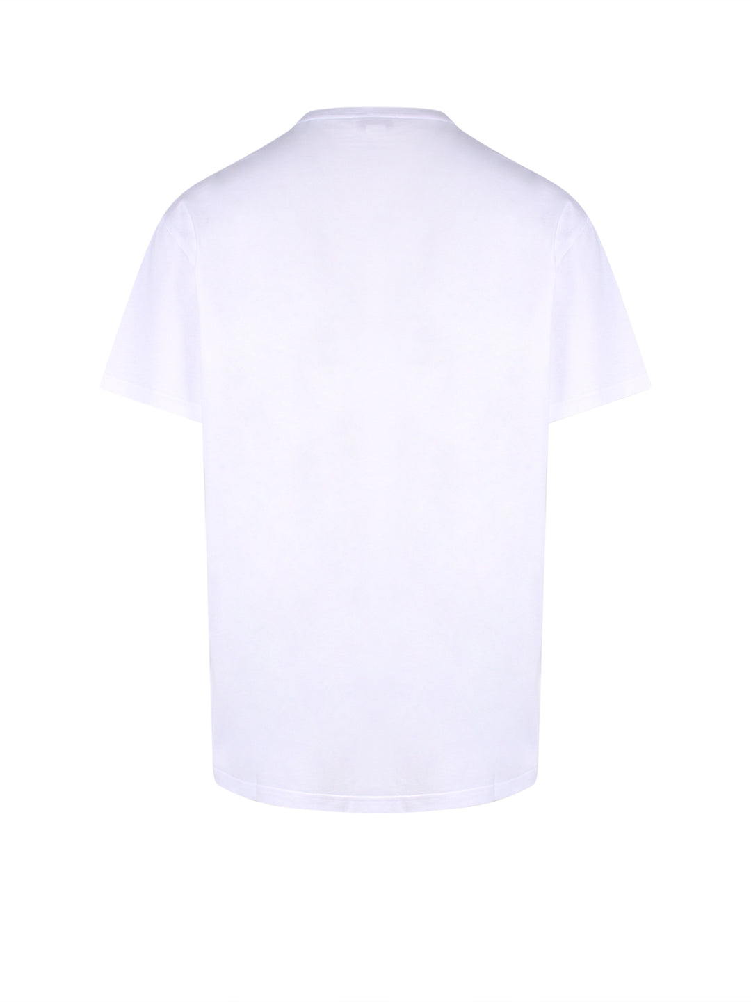 Cotton t-shirt with embossed logo