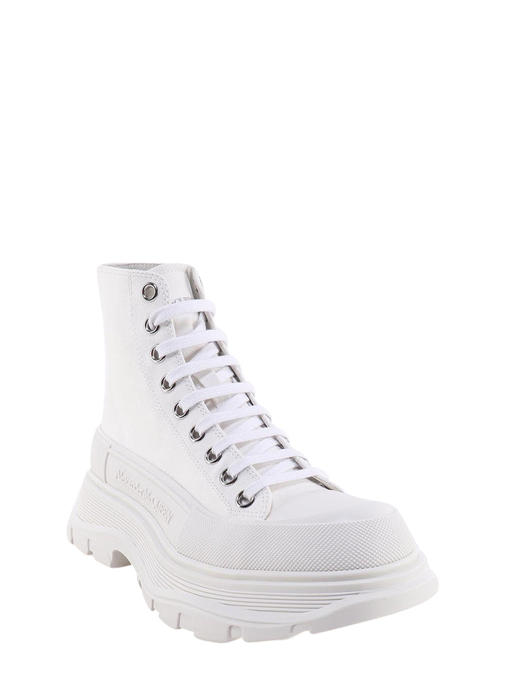 Canvas high-top sneakers