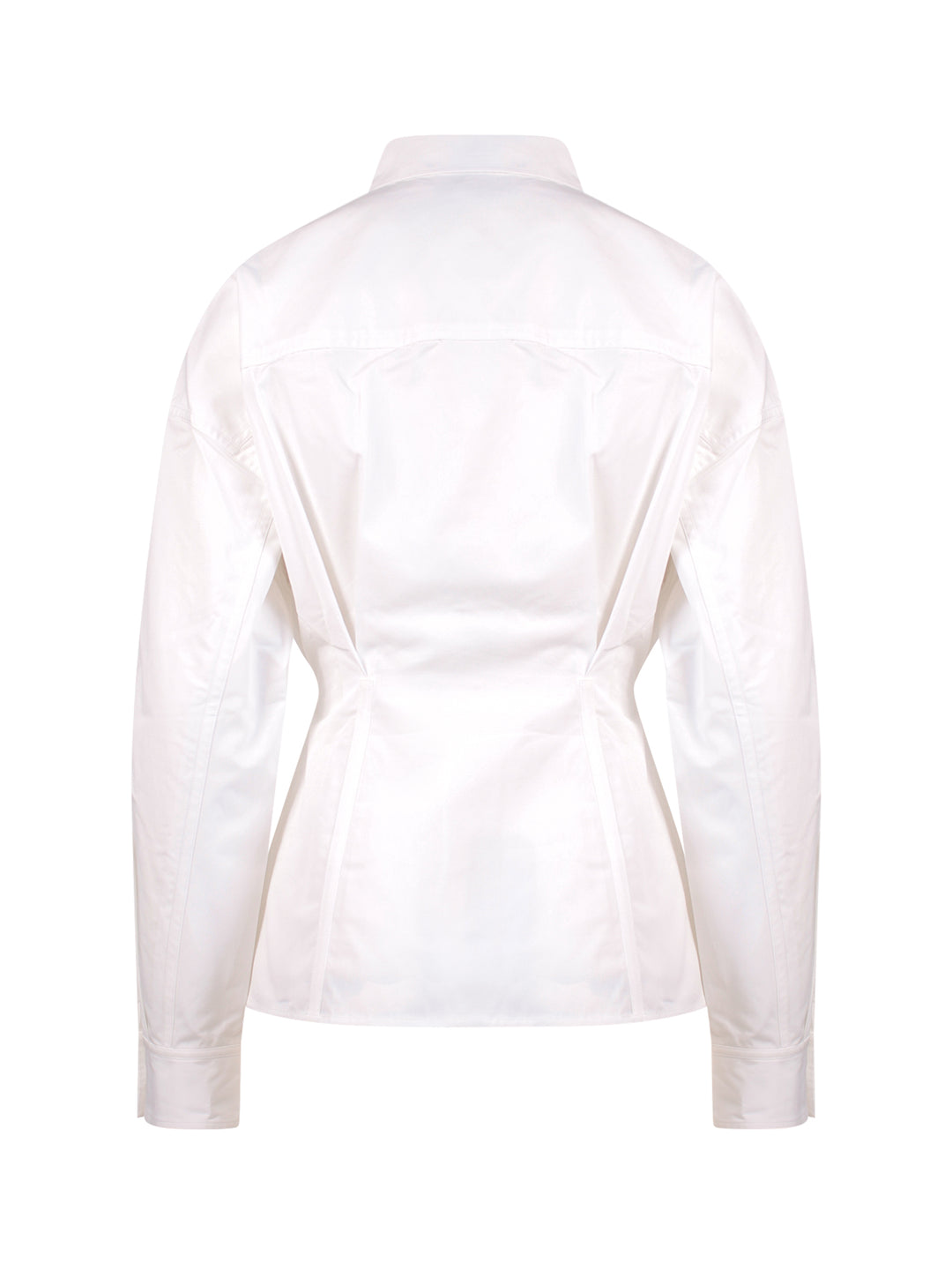 Cotton shirt with iconic frontal patches