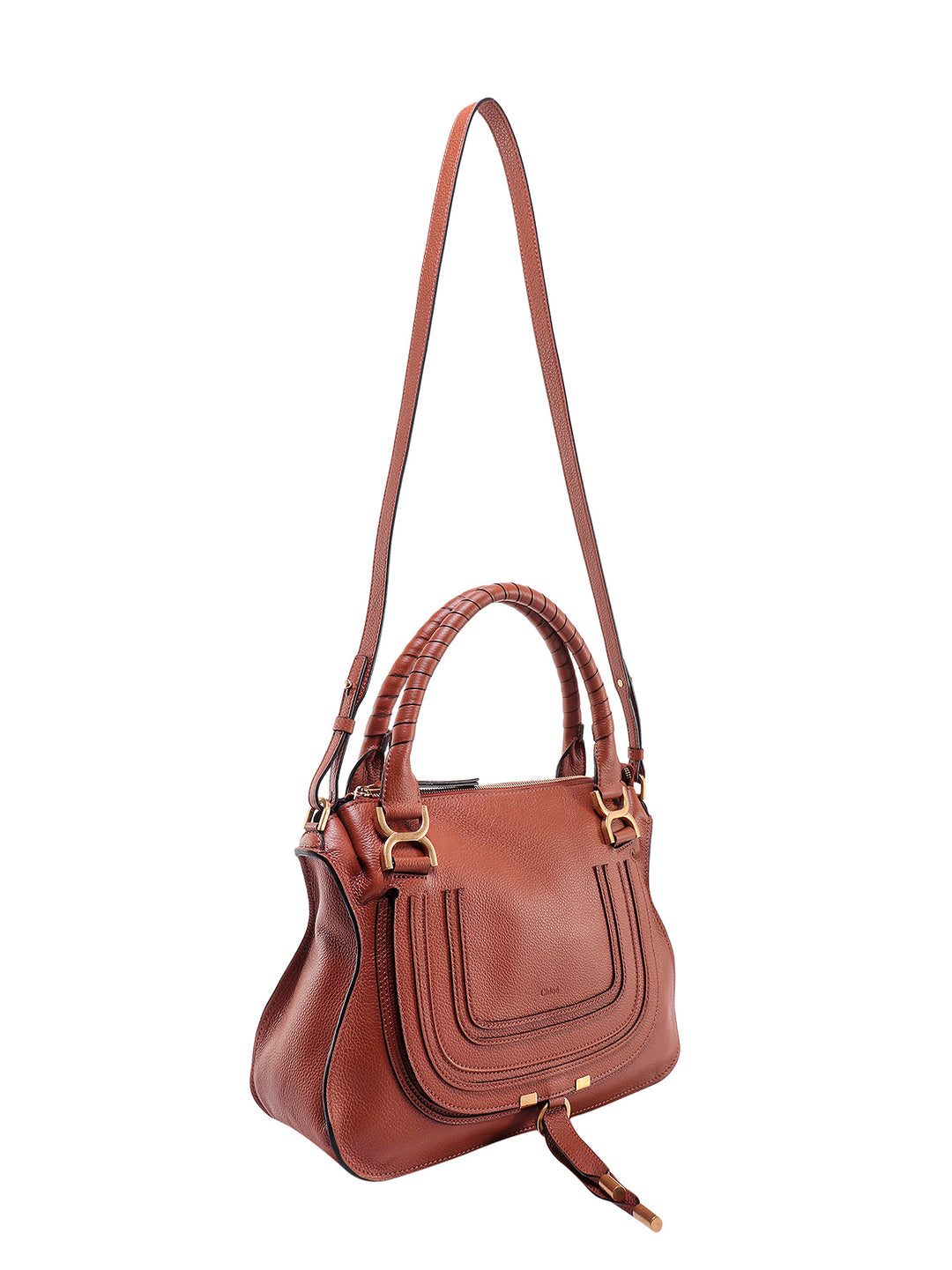 Marcie Medium leather handbag with removable shoulder strap