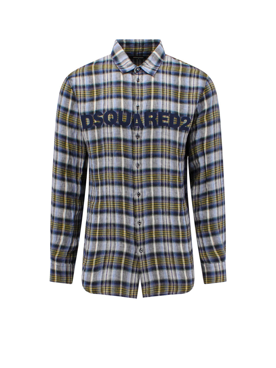 D2 Relax Dan madras shirt