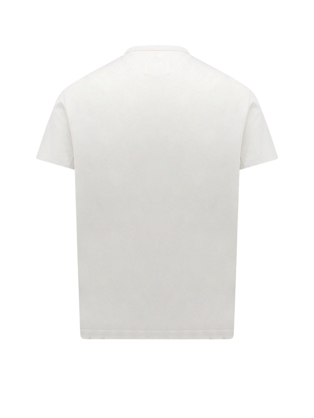 Cotton t-shirt with embroidered frontal logo