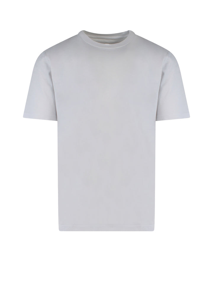 Cotton t-shirt with back iconic stitching