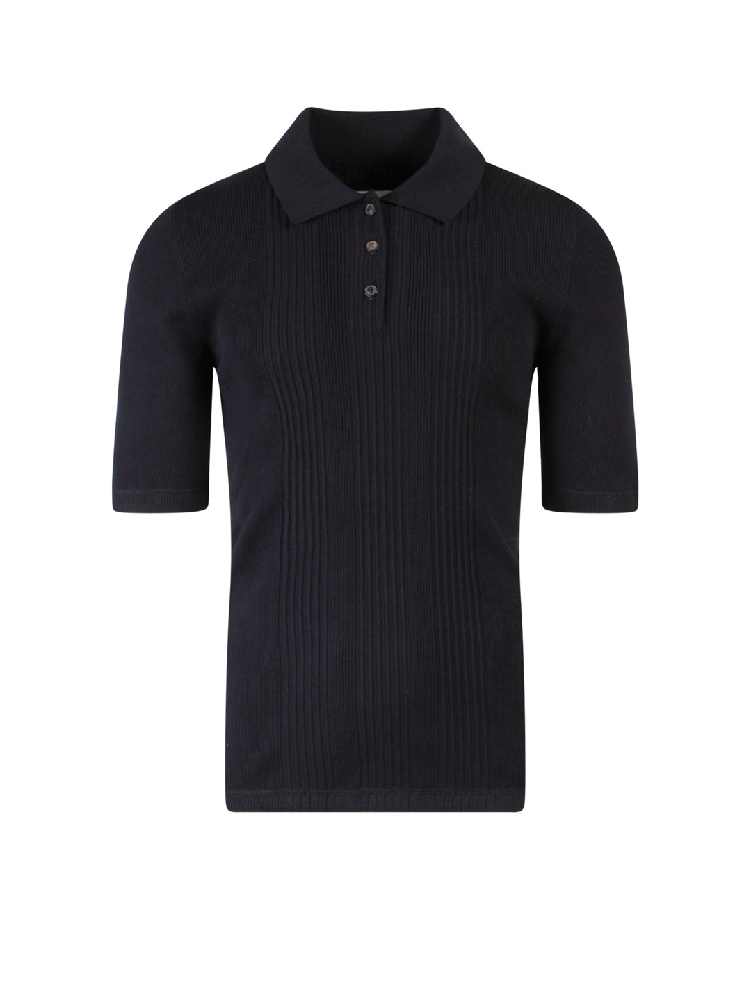 Polo shirt with iconic back stitching