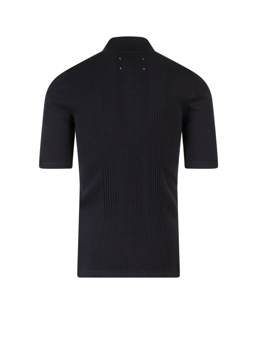 Polo shirt with iconic back stitching