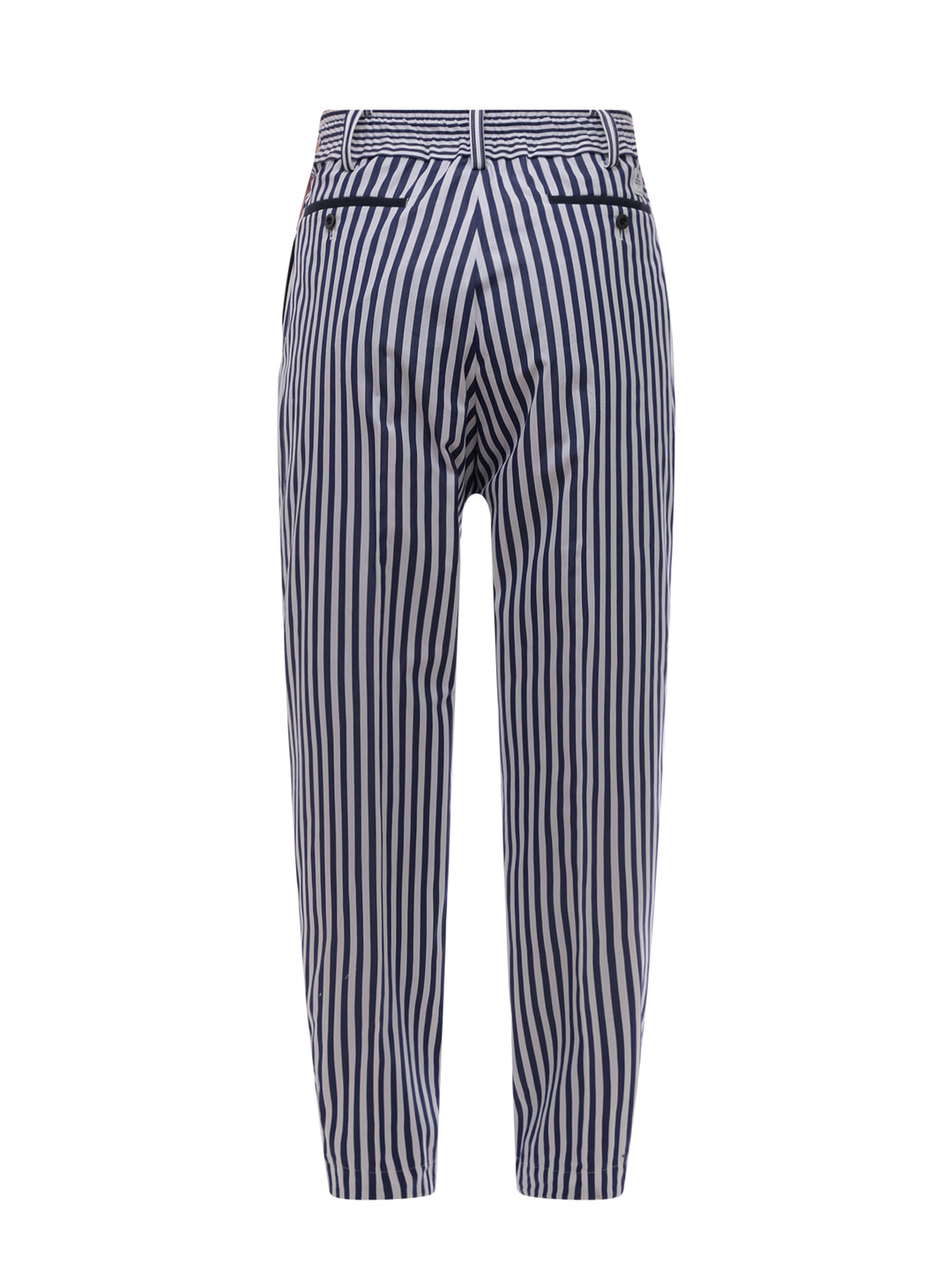 Striped cotton trouser