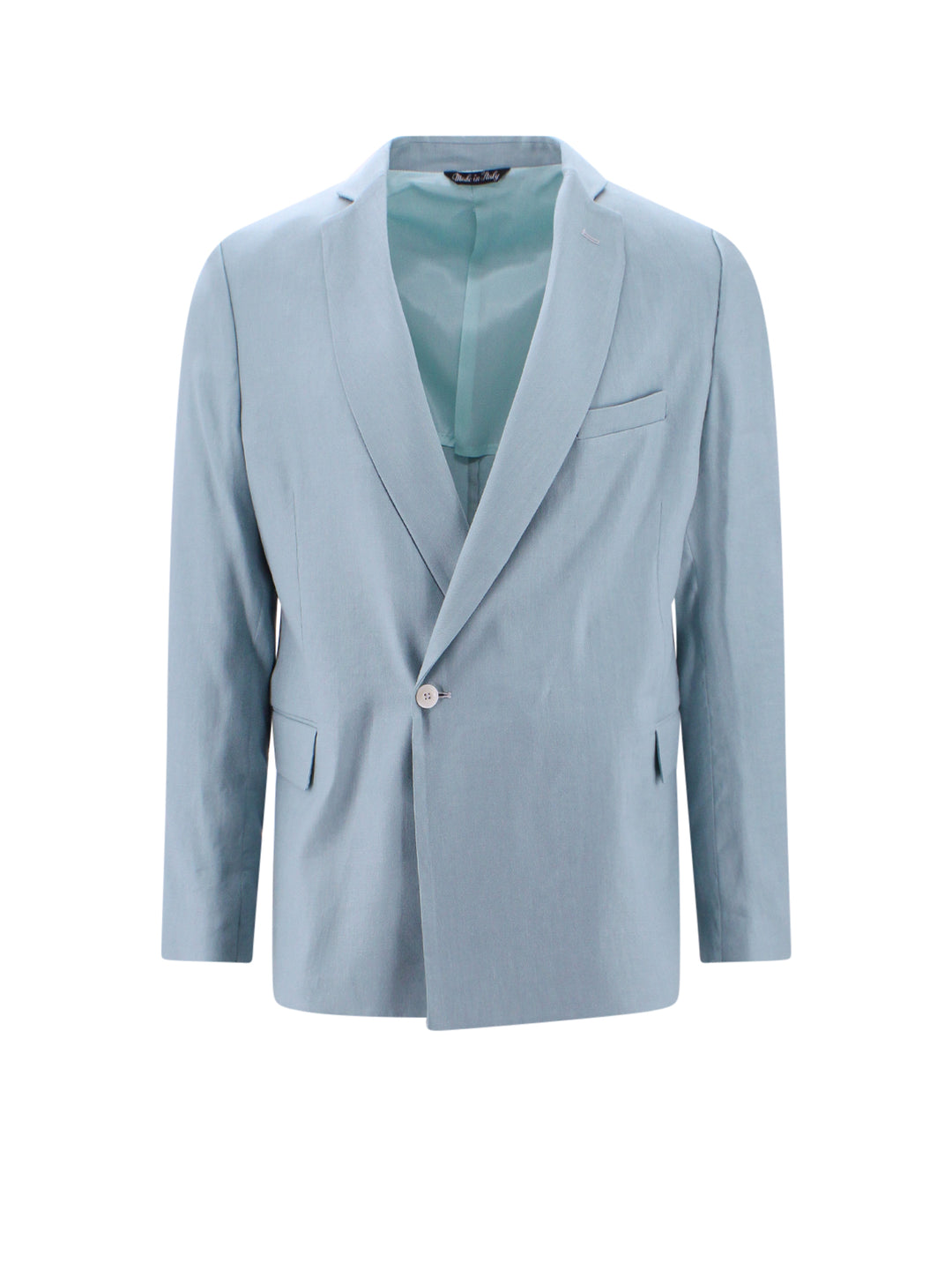 Linen and cotton blazer