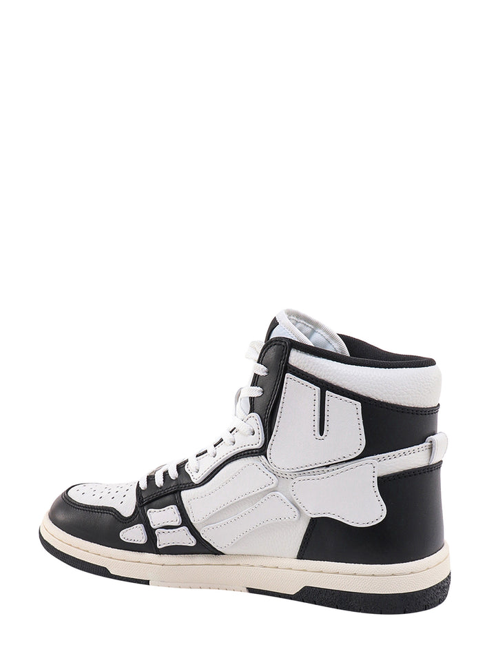 Leather sneakers with iconic bones