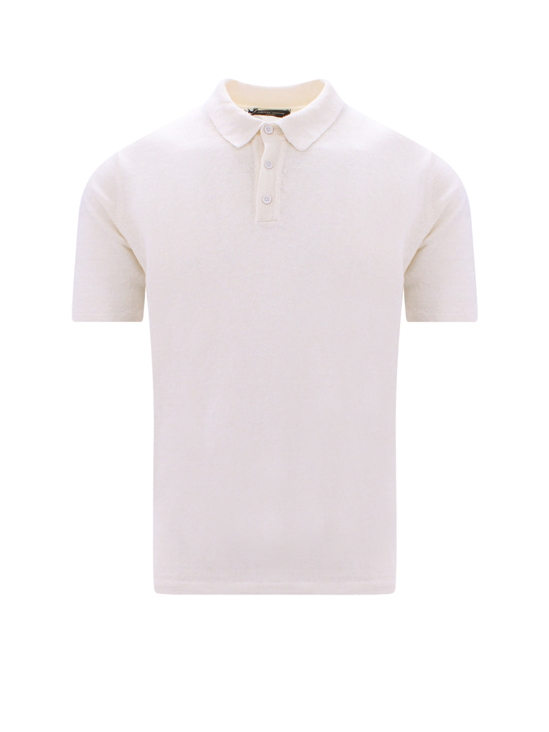 Linen polo shirt