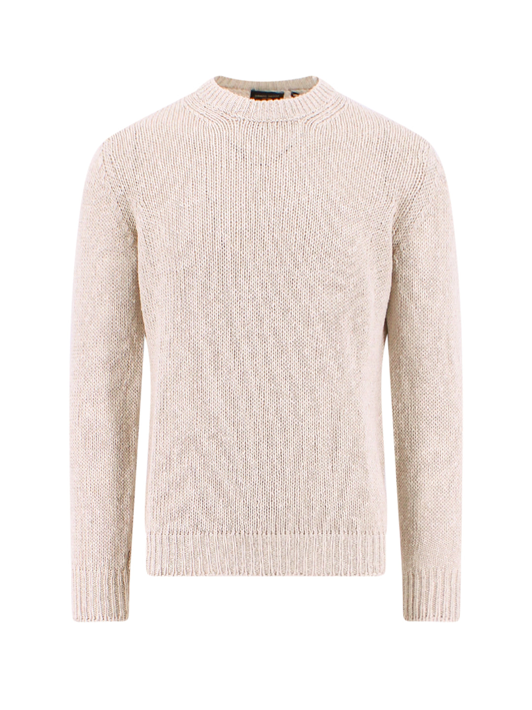 Cotton and linen sweater