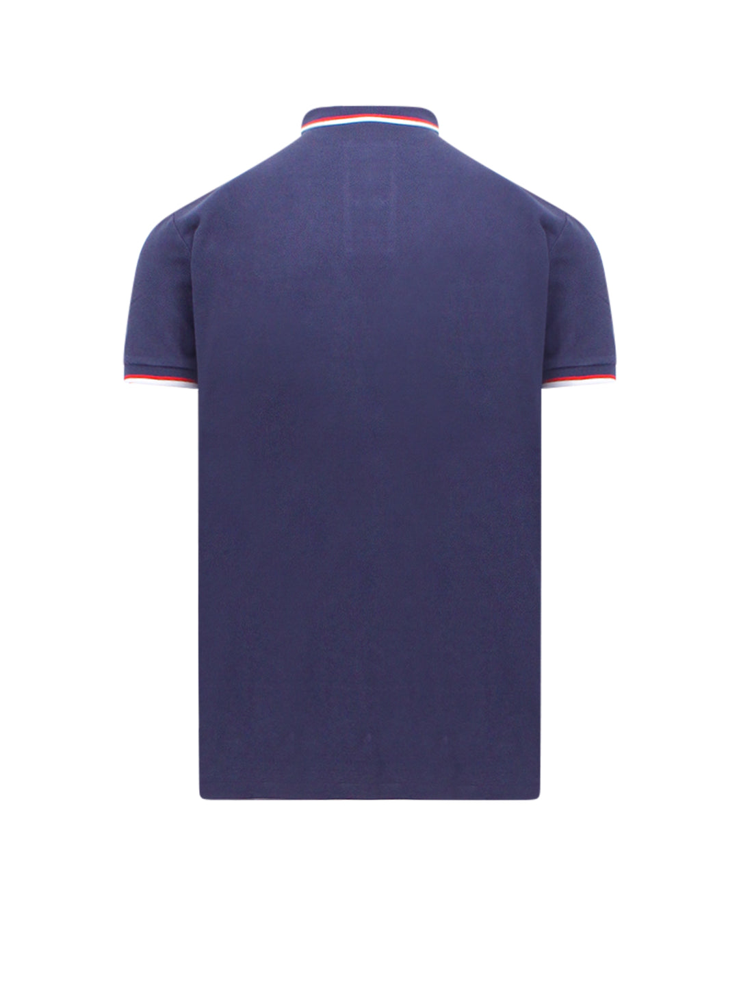 Cotton polo shirt with embroidered logo