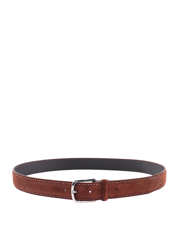 Suede belt