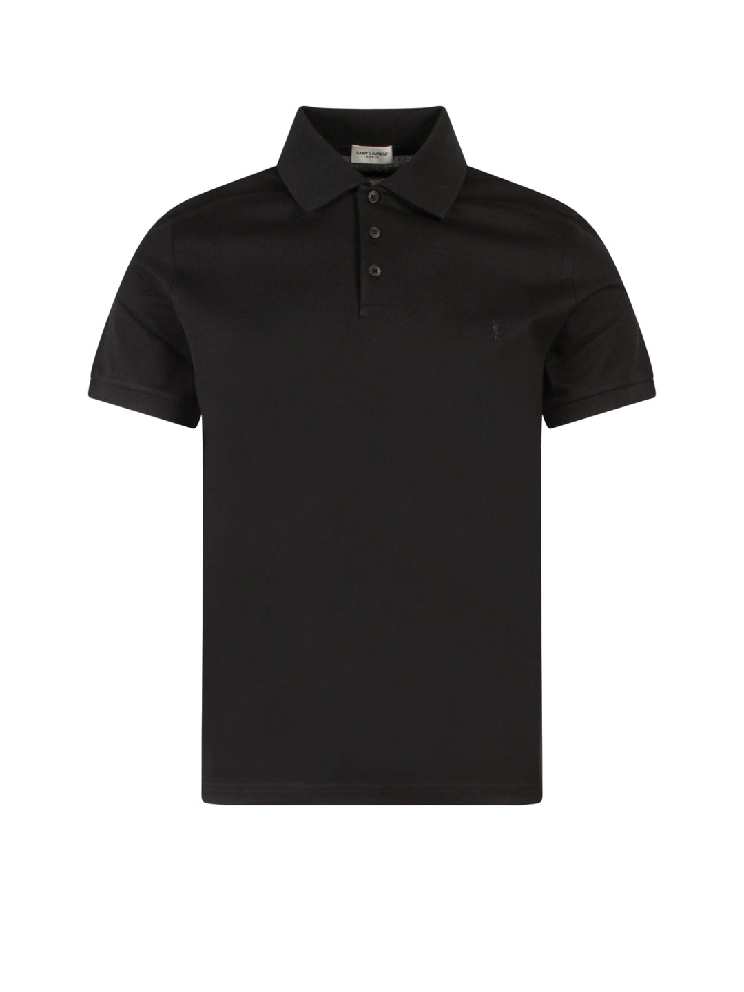 Piqué organic cotton polo shirt