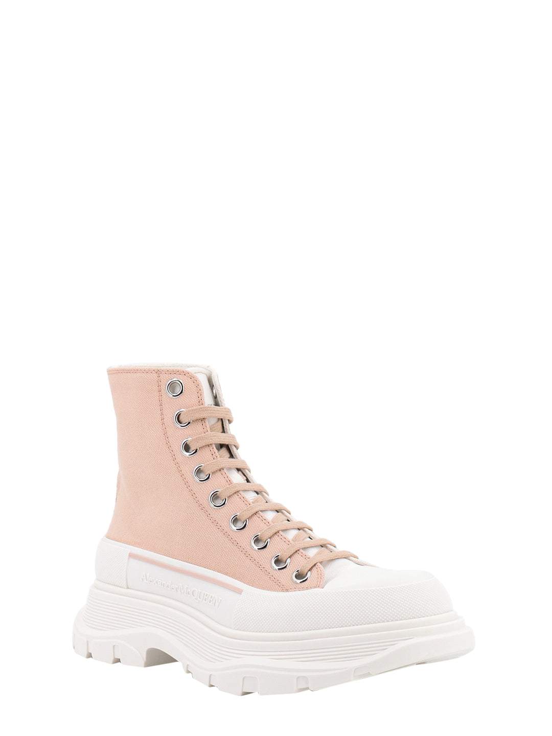 Bicolor canvas sneakers