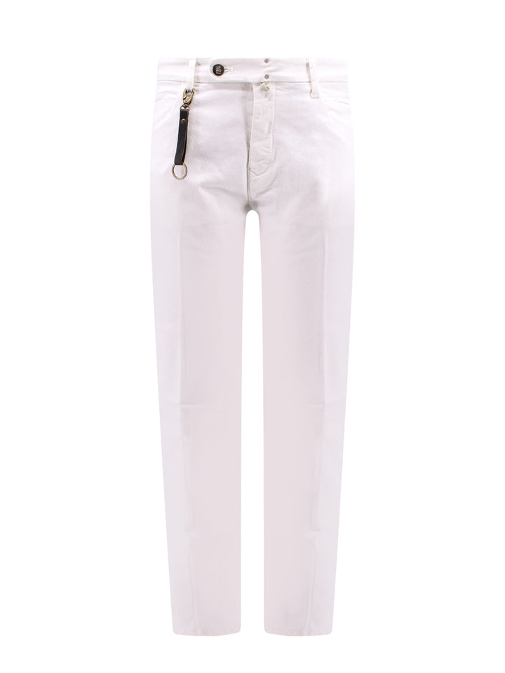 Stretch cotton trouser