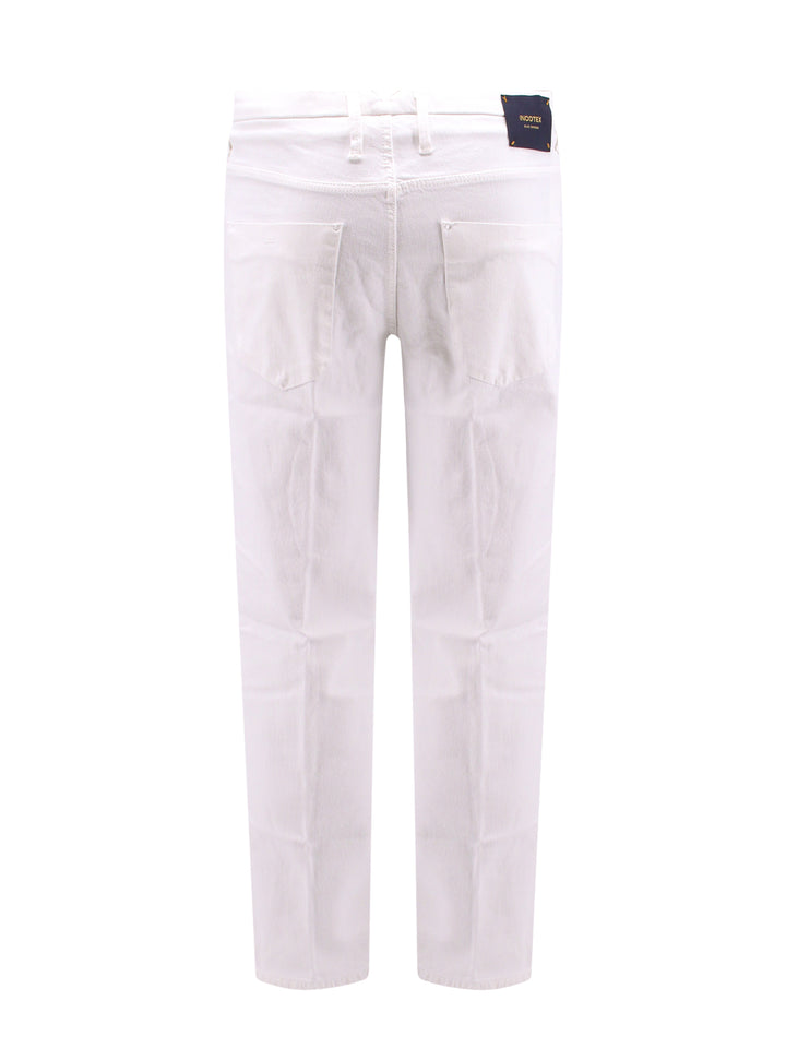 Stretch cotton trouser