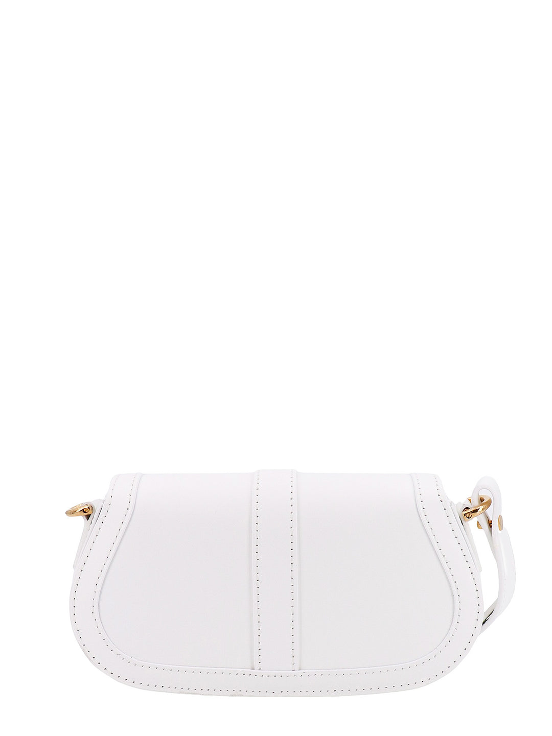 Leather shoulder bag with iconic La Greca detail