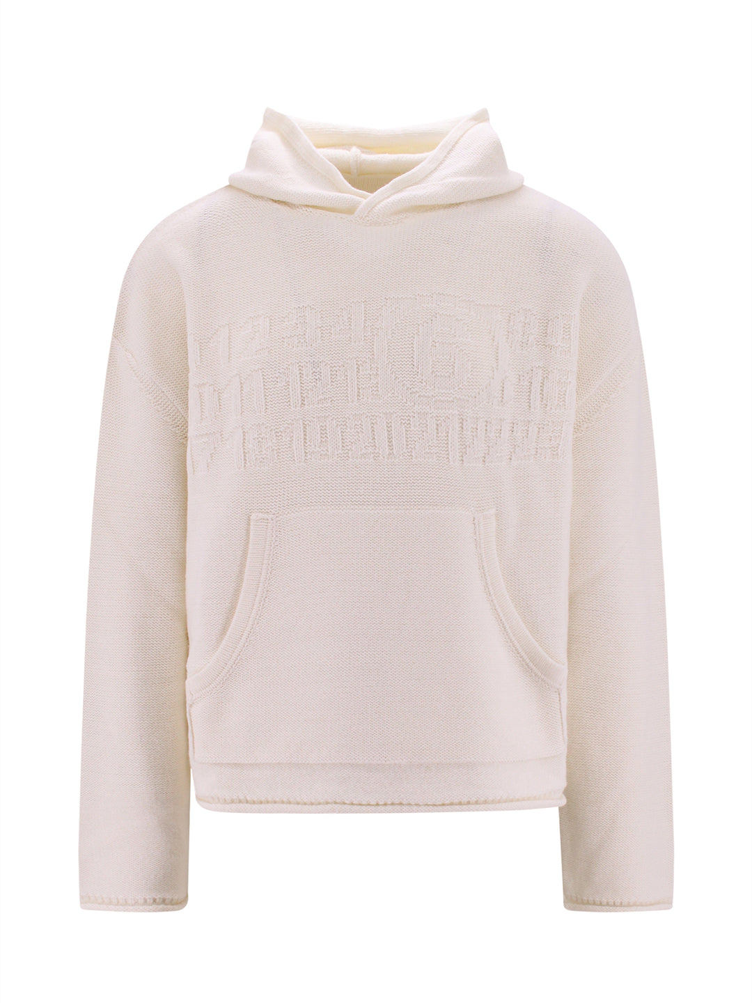 Virgin wool blend sweatshirt