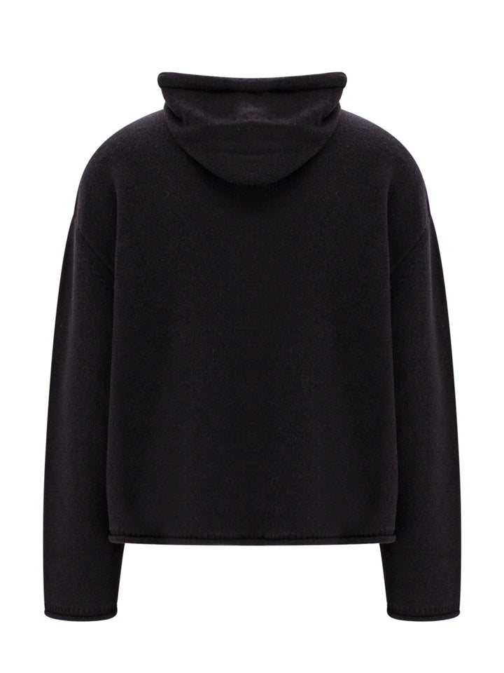 Virgin wool blend sweatshirt