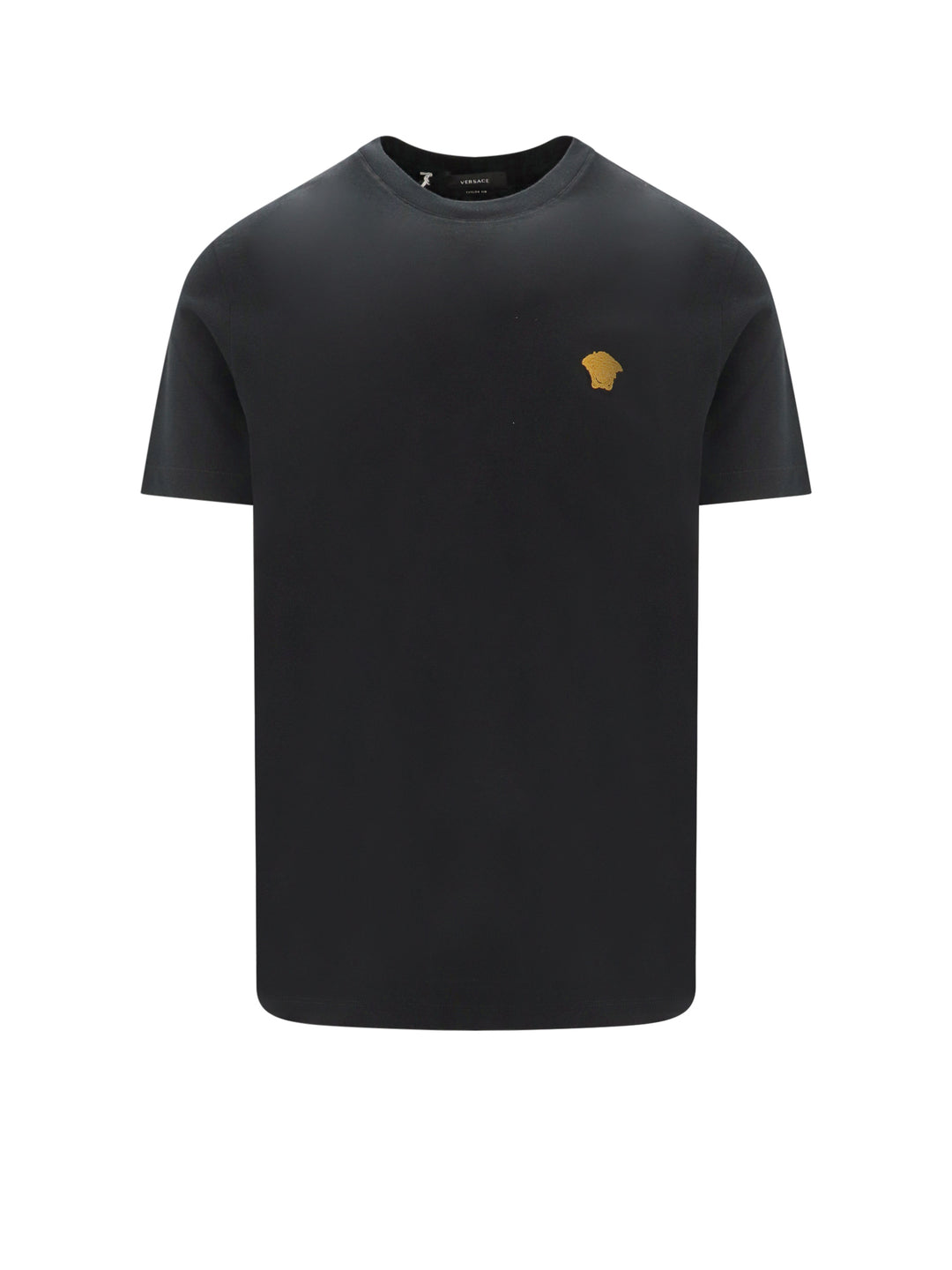 Cotton T-shirt with embroidered logo on the front