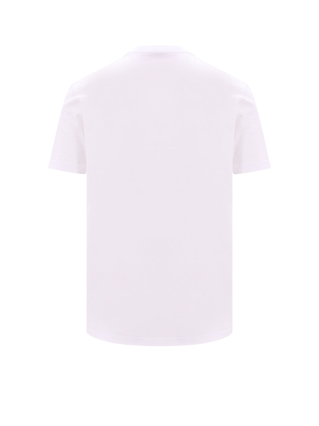 Cotton T-shirt with embroidered logo on the front